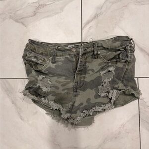 Mossimo Denim Green  Women’s Shorts - Olive Green Size 2/26
